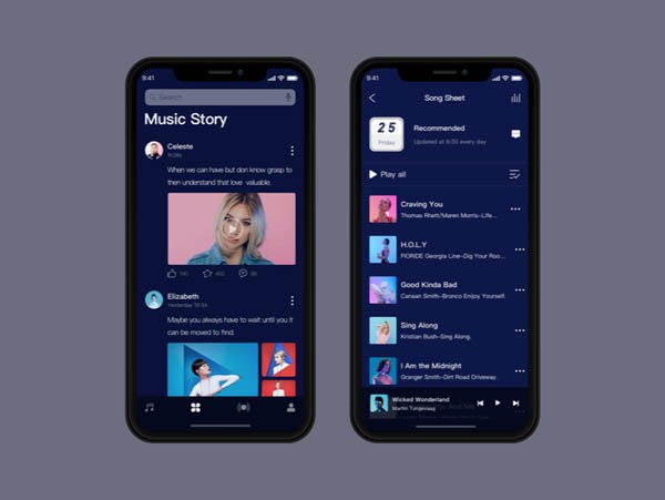 40款音乐APP界面UI设计欣赏