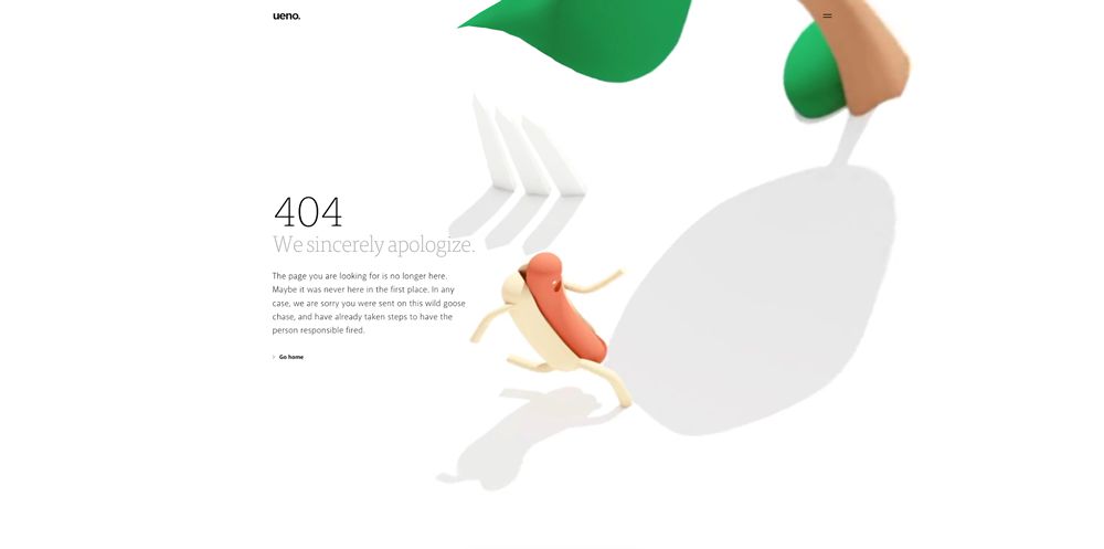 8个创意404错误页面设计
