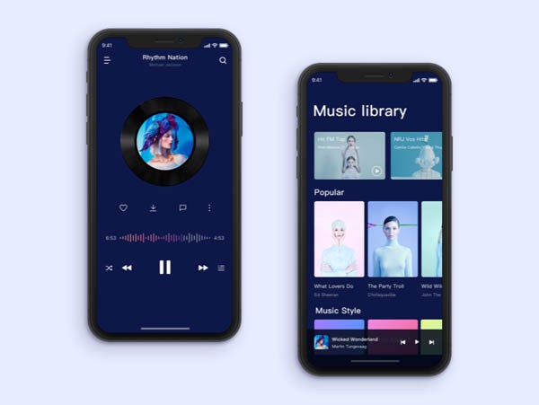 40款音乐APP界面UI设计欣赏