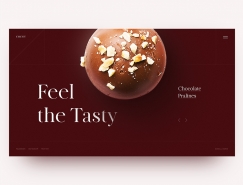 诱人的甜品美食网页设计欣赏素材中国网精选