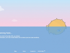 35个国外创意404页面设计素材中国网精选