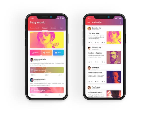 40款音乐APP界面UI设计欣赏