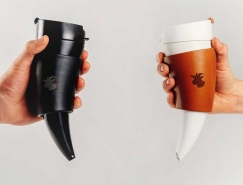 desnahemisfera:创意羊角咖啡杯16设计网精选