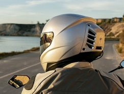 自带空调的摩托头盔设计素材中国网精选