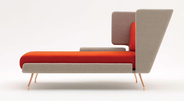 Knoll：优雅实用的红色沙发设计