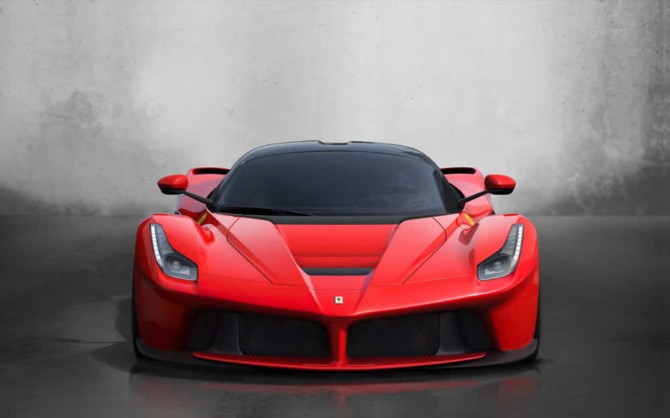 法拉利超级跑车LaFerrari