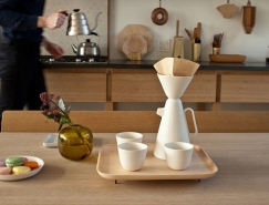 Luca Nichetto + Mjölk:优雅的Sucabaruca咖啡套装素材中国网精选