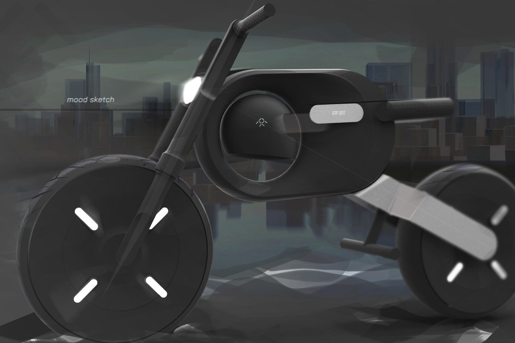 前卫酷炫！City E-Bike电动自行车概念设计