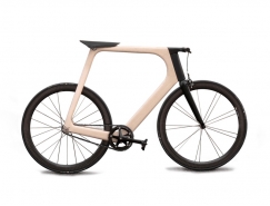 极简主义风格Arvak木质自行车素材中国网精选