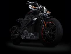 哈雷(Harley-Davidson)LiveWire电动摩托车素材中国网精选