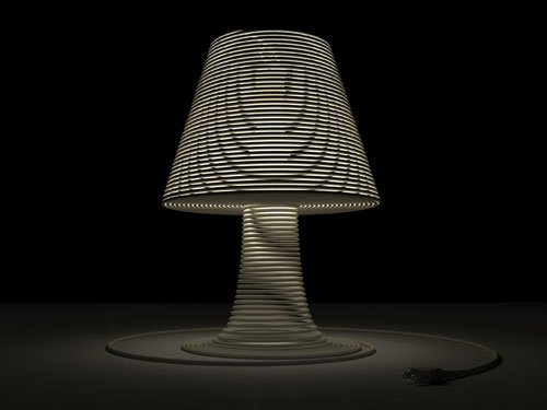 Craighton Berman设计: 极简的线圈灯