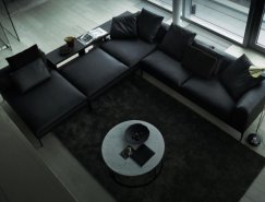 意大利B&B现代沙发设计16设计网精选