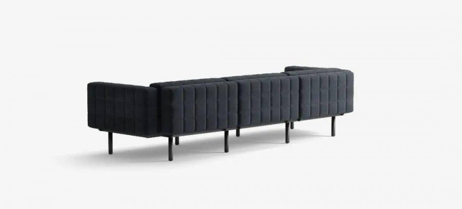 BIG家具设计：自由翻转组装的Voxel模块化沙发