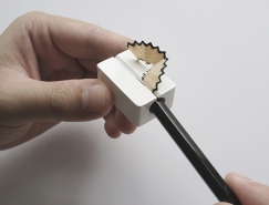连刀片都“没有”的极简风格卷笔刀设计素材中国网精选
