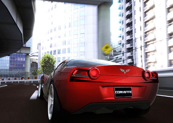 James Robbins设计的Corvette概念跑车