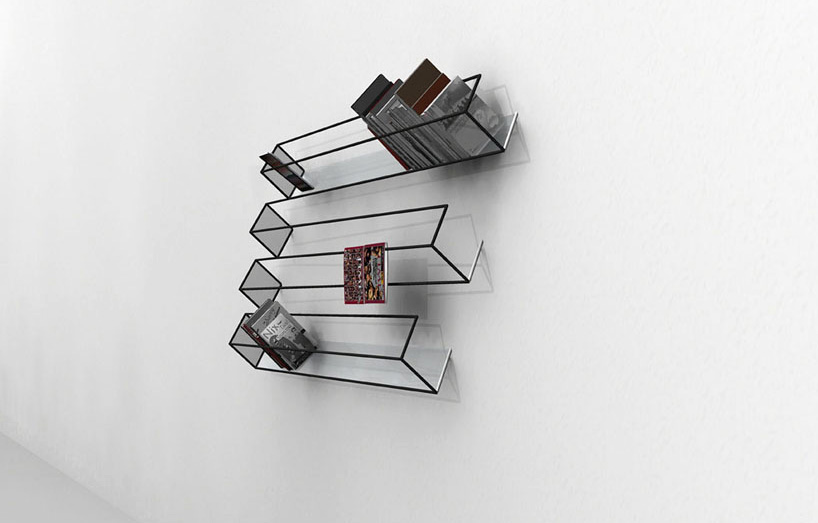 John Leung设计的幻影书架
