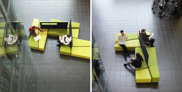 实用的室内公共空间大厅沙发设计