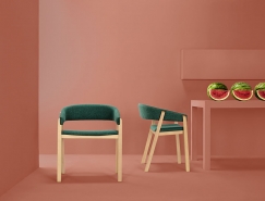 极简风格的Oslo椅和Valentino长凳素材中国网精选