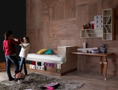 乐高积木风格儿童房家具设计16设计网精选