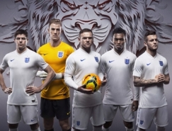 英格兰国家队2014世界杯球衣装备16设计网精选