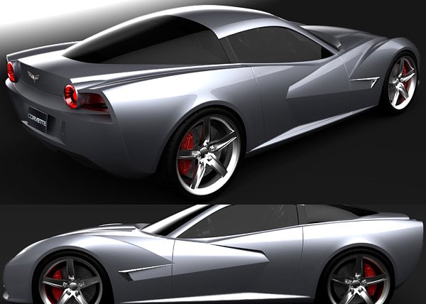 James Robbins设计的Corvette概念跑车
