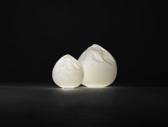 Nendo设计的Semi-Wrinkle Washi纸质灯具16设计网精选