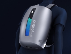 极具未来感的新概念Keeback背包16设计网精选