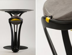 Dor Ohrenstein：Opus创意平衡椅子设计普贤居素材网精选