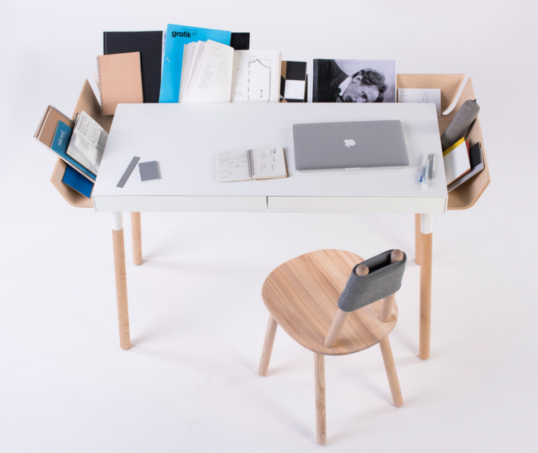 7款巧妙收纳功能的办公桌设计