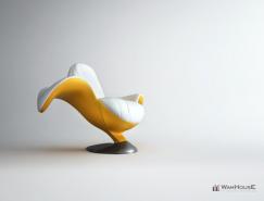 波兰WamHouse：香蕉椅素材中国网精选