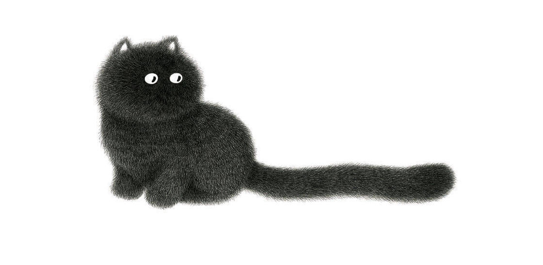 毛茸茸的猫:插画师Kamwei Fong插画作品