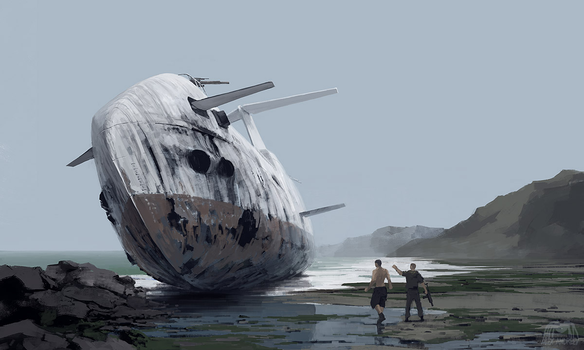 Alex Andreyev超现实主义风格插画作品