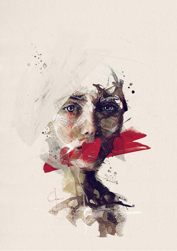 Florian Nicolle出色的人物插画作品