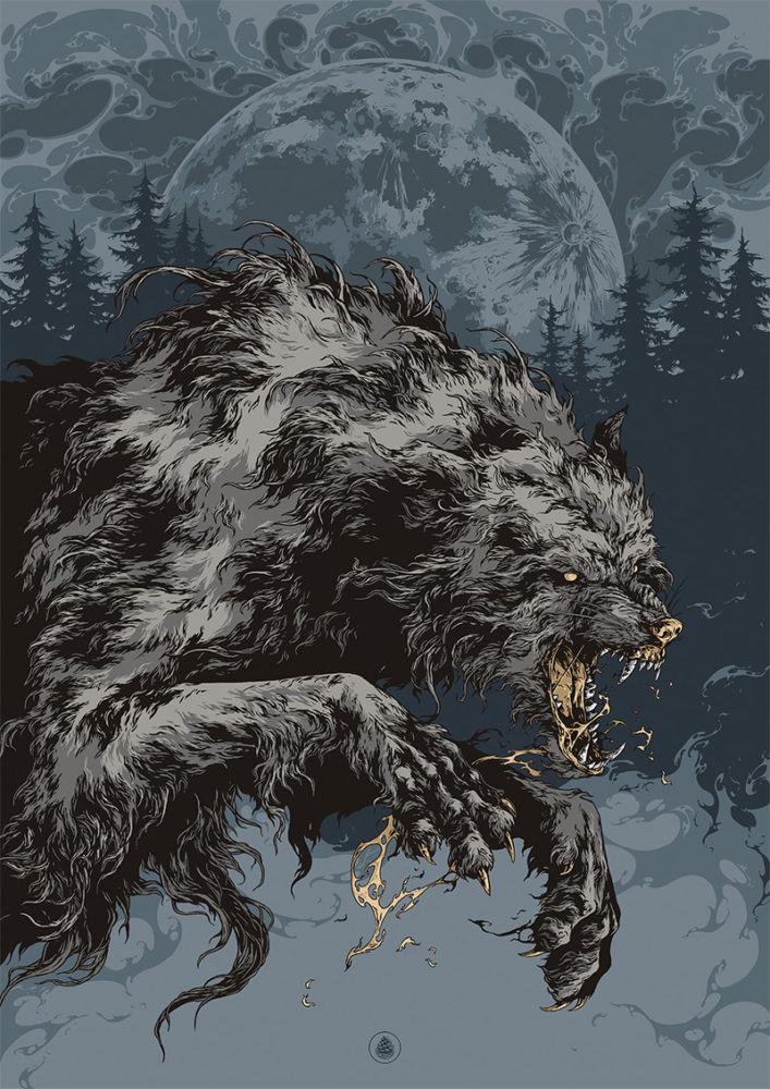 Ivan Belikov虚幻的野兽和神话动物插画欣赏