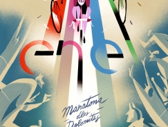 Riccardo Guasco创意自行车运动插画设计16图库网精选