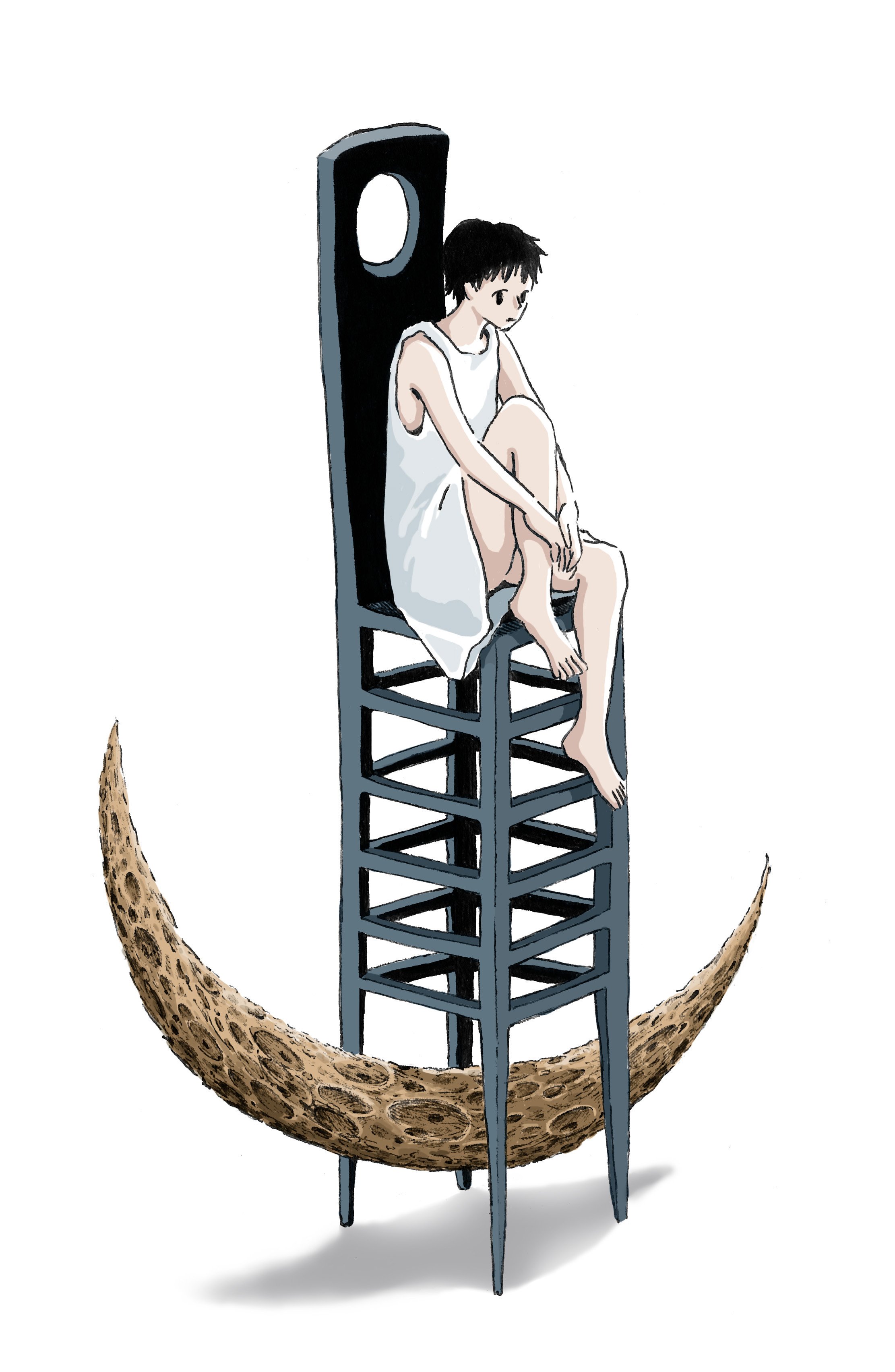 日本maruimichi超现实主义风格创意插图