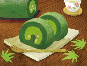 满满的日本风：Showko Yamanaka美食手绘插画作品16图库网精选