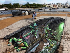 Joe＆Max极具视觉冲击力的街头3D艺术画作16图库网精选