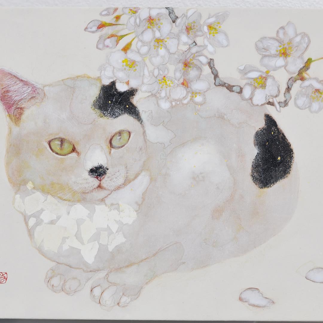 慵懒温和！日本插画师久野悠Haruka KUNO笔下的猫咪