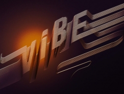 Elroy Klee 3D字体艺术16设计网精选