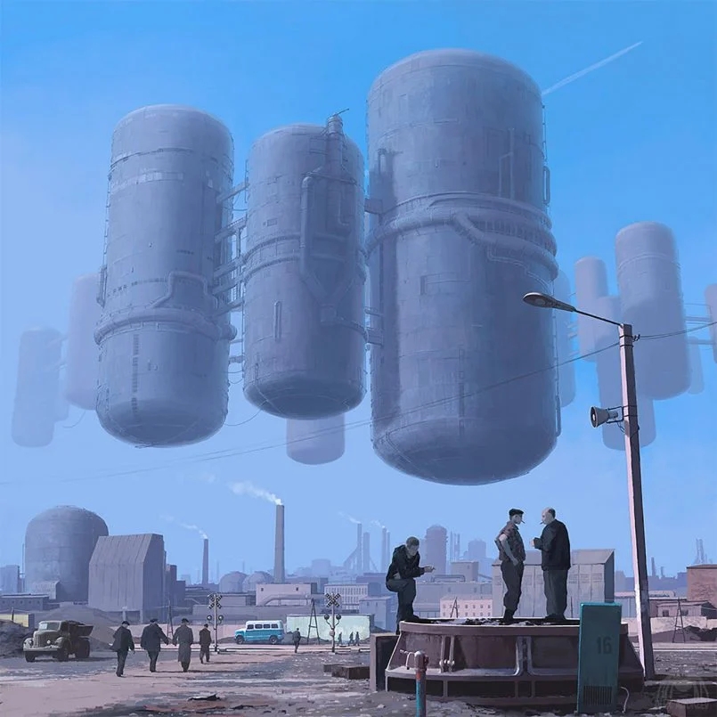 另一个世界！俄罗斯艺术家Alex Andreyev超现实主义插画作品