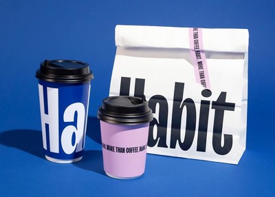 蓝色咖啡快餐包装粉红餐厅VI视觉欣赏[25P]