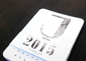 个性拉风2015日历设计 [16P]