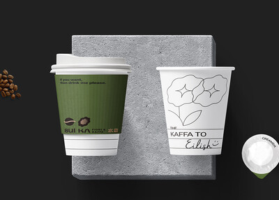 SUI KA水咖花艺咖啡品牌视觉形象设计[21P]