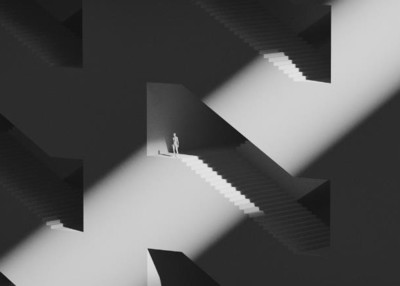 黑超现实建筑动态图像设计[24P]