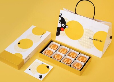 踏上月球x熊本熊联名品牌黄色系视觉包装设计[8P]