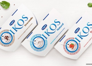 DANONE希腊达能酸奶标识和包装设计 [6P]