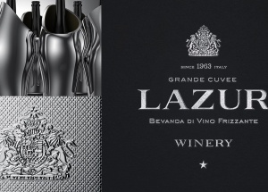 意大利LAZUR葡萄酒品牌包装&香槟杯设计 [16P]