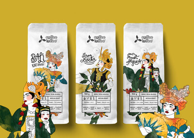 印尼咖啡精致包装  [4P]