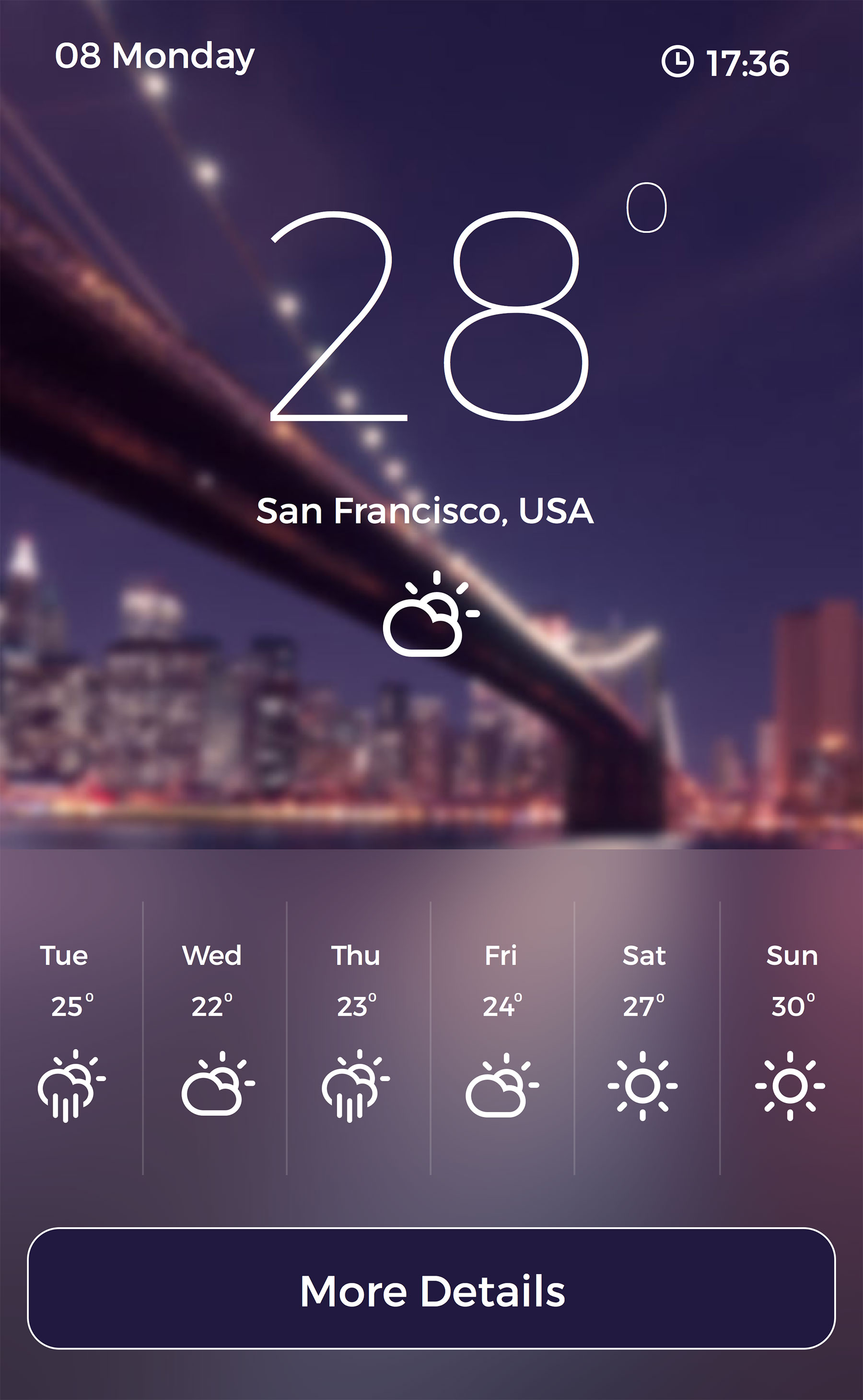 Today Weather UI